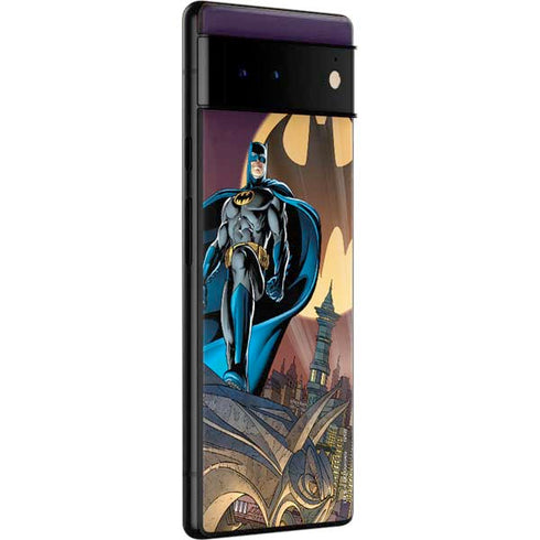 DC Comics Batman Action Pose 90's art Google Pixel 6 Pro Skin